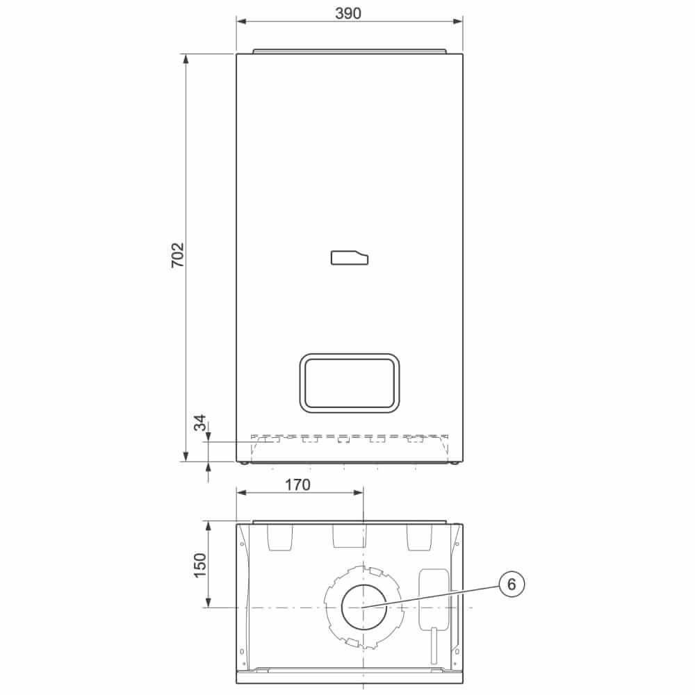Одноконтурний конденсаційний котел Protherm Lynx Condens 30 MKO (0010020294-0010048296) 0010048296 фото 5